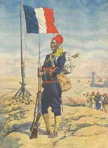 « Nos soldats d'Afrique - Le tirailleur sénégalais », une iconographie répandue au début du XXème siècle