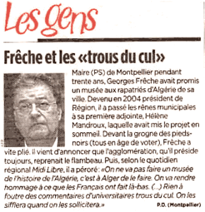 Libération le 17 novembre 2005.