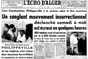 L'Echo d'Alger des 21-22 août 1955.