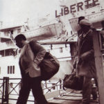 Arrivée à Marseille du ferry Liberté en provenance d'Alger.