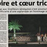 La veille, l'Esplanade des tirailleurs africains avait été inaugurée à Fréjus [Var matin du 1er sept. 07]