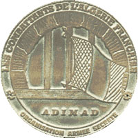 Médaille diffusée par l'ADIMAD.