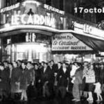 A Paris, le 17 octobre 1961.