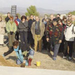 Inauguration de la stèle de Rivesaltes.