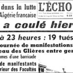 L'Echo d'Alger, 24-25 janv. 1960. (Voir la fin de la note [4])