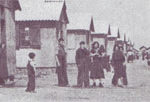 Le camp de Montreil-Bellay en 1944 (source : Gavroche n° 150)