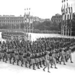 Défilés des troupes coloniales sur les Champs-Elysées, le 14 juillet 1939. (© AFP)