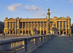 L'Hôtel de la Marine, place de la Concorde, à Paris (crédits : Mer et Marine - Vincent Groizeleau)