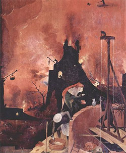 Jérôme Bosch, Der Heuwagen (détail)