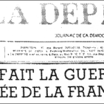 La Dépêche du 24 mars 1962.