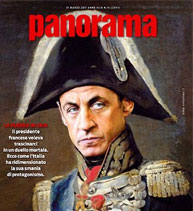 Couverture de l'édition du 31 mars de l'hebdomadaire italien Panorama