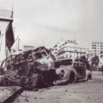 L'attentat à la voiture piégée, dans le port d'Alger, a fait 62 morts et 110 blessés, le 2 mai 1962 (photo Fernand Parizot)