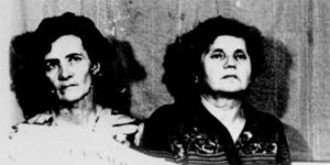 Leonie Duquet et Alice Domon, religieuses françaises militantes du mouvement des Mères de la place de Mai, disparues en 1977 pendant la dictature argentine.AFP/ARCHIVES