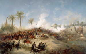 Prise d’assaut de Zaatcha par le colonel Canrobert, le 26 novembre 1849, par Jean-Adolphe Beaucé (1818-1875)