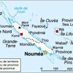 La Nouvelle-Calédonie et ses provinces.