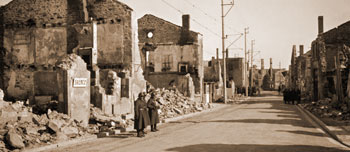 Les ruines d'Oradour-sur-Glane (© AFP)