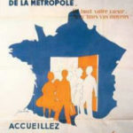 Affiche de Janbrun éditée par le mouvement d'entraide et de solidarité pour les Français d'outre-mer (1962)