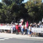 Les opposants aux hommages à l'OAS (Perpignan le 7 juin 2015)