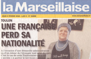 A la Une de La Marseillaise