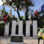 Le monument en hommage aux goumiers à Marseille (photo Robert Poulain)