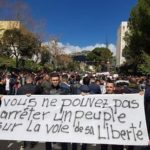 Marche des étudiants à Tizi-Ouzou.