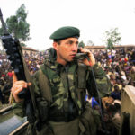 Le 1er juillet 1994, les commandos de marine interviennent à Butare, au Rwanda. JOSE NICOLAS / HANS LUCAS / AFP