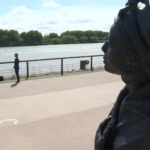 La statue de Modeste Testas sur les quais de Bordeaux © France 3 Aquitaine Gironde