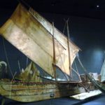 La pirogue de Luf au musée éthnologique de Berlin. (Wikimedia Commons)