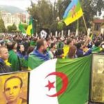 Lors d'une manifestation du Hirak