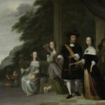 « Pieter Cnoll, Cornelia van Nijenrode, leurs filles et deux esclaves » (1665), de Jacob Coeman. Carola Van Wijk.