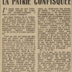 Édition du 18 janvier 1957 du journal « Combat » © Gallica/BnF