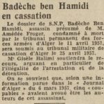 Édition du 24 avril 1957 du journal « Combat » © Gallica/BnF