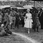 Elisabeth II au Ghana indépendant en 1961