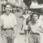 Alger, 1948. Sadek Hadjerès et Mohand Idir Aït Amrane, militants du Parti du peuple algérien et défenseurs de l’amazighité.