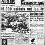 8 janvier 1957 : début de "l'épuration" d'Alger