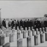 Visite du Président de la République, Vincent Auriol, le 15 mai 1949, accompagné de représentants de l’Union française (Archives départementales du Rhône — 437W173)